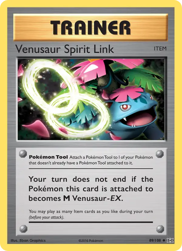 Venusaur Spirit Link 89 — Evolutions 89, Normal finish