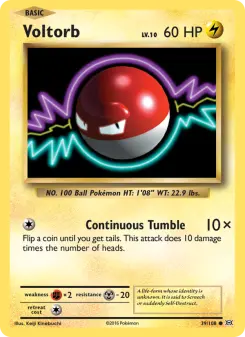 Voltorb — Evolutions #39