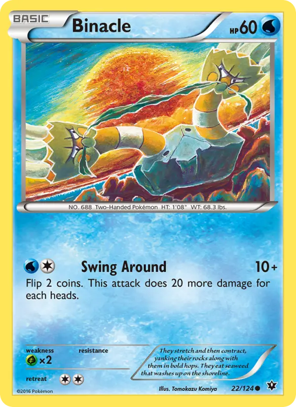 Binacle 22 card from Fates Collide
