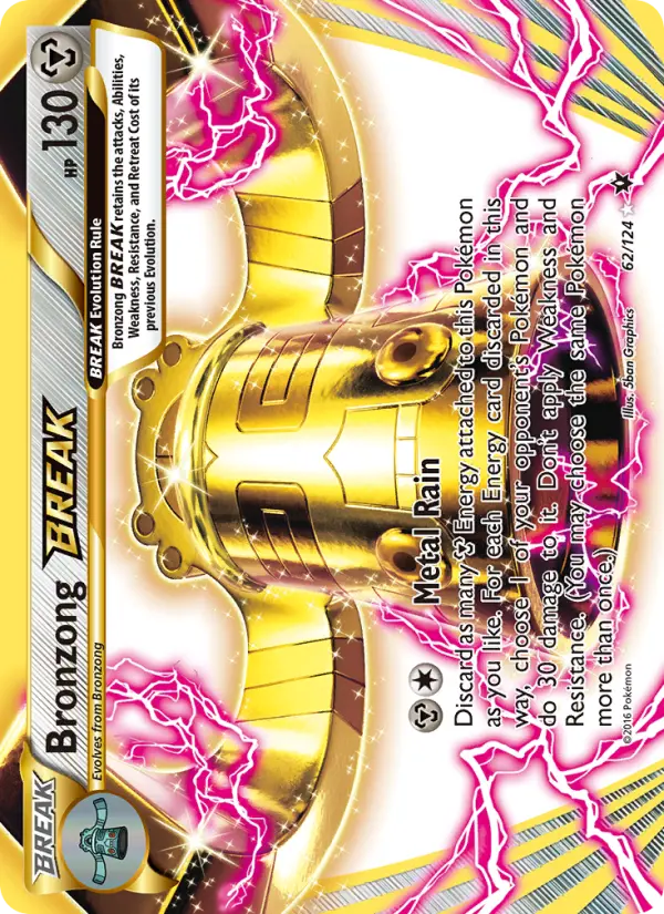 Bronzong BREAK 62 — Fates Collide 62, Holofoil finish