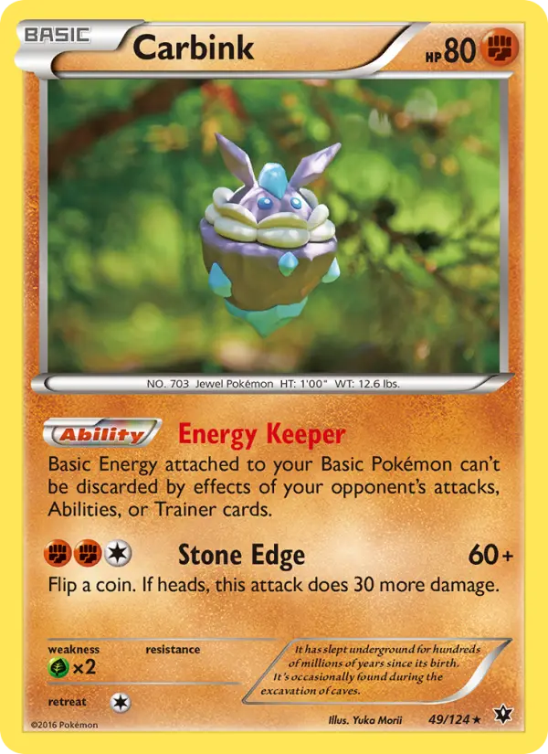 Carbink 49 card from Fates Collide