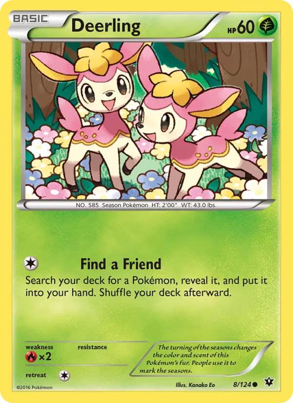 Deerling 8 — Fates Collide 8, Normal finish