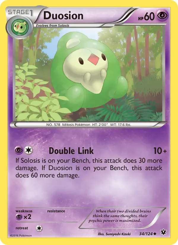 Duosion 34 card from Fates Collide