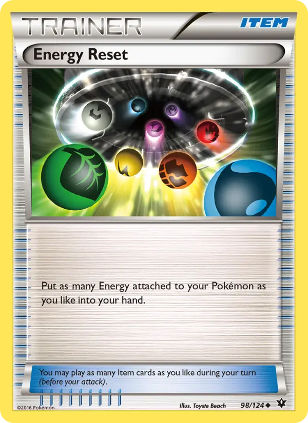 Energy Reset 98 — Fates Collide 98, Normal finish