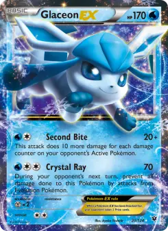 Glaceon-EX 20 — Fates Collide