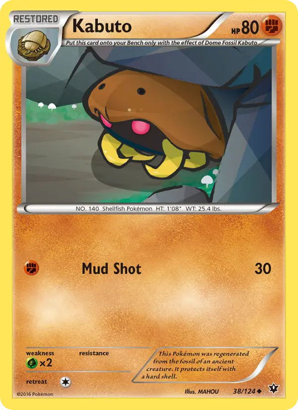 Kabuto 38 card from Fates Collide