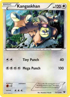 Kangaskhan — Fates Collide #75