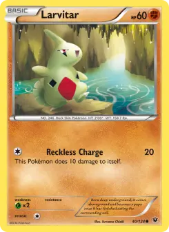 Larvitar — Fates Collide #40