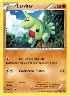 Larvitar — Fates Collide #41