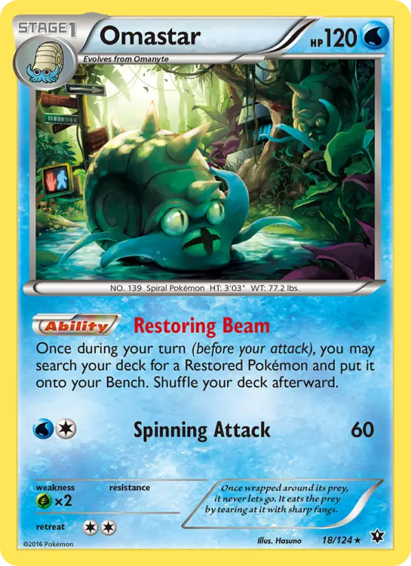 Omastar 18 — Fates Collide 18, Normal finish