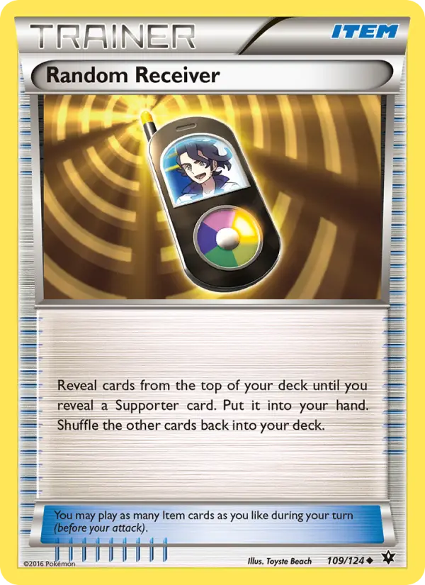 Random Receiver 109 — Fates Collide 109, Normal finish