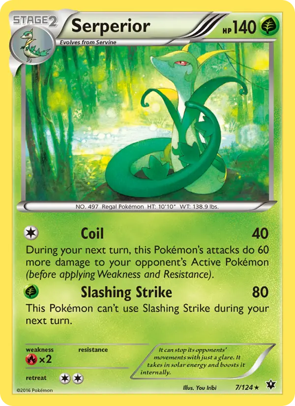 Serperior 7 — Fates Collide 7, Normal finish