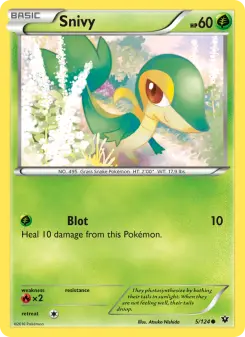 Snivy 5 — McDonald's Collection 2021