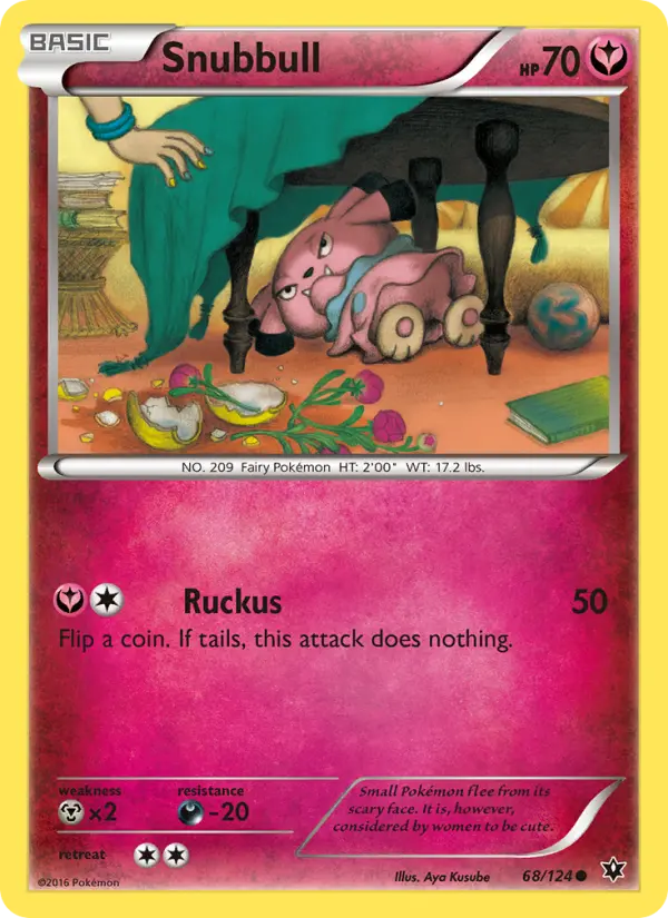 Snubbull 68 — Fates Collide 68, Normal finish