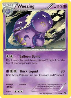 Weezing — Fates Collide #28