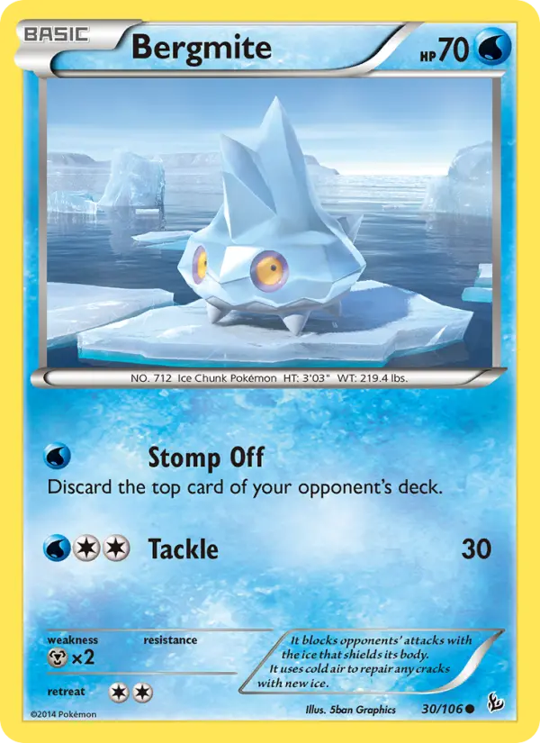 Bergmite 30 card from Flashfire