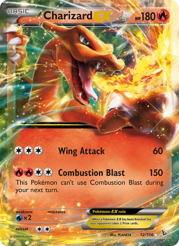 Charizard-EX 12 card from Flashfire