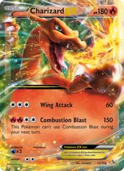 Charizard-EX 12 — Flashfire