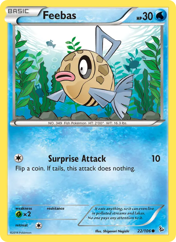 Feebas 22 — Flashfire 22, Normal finish