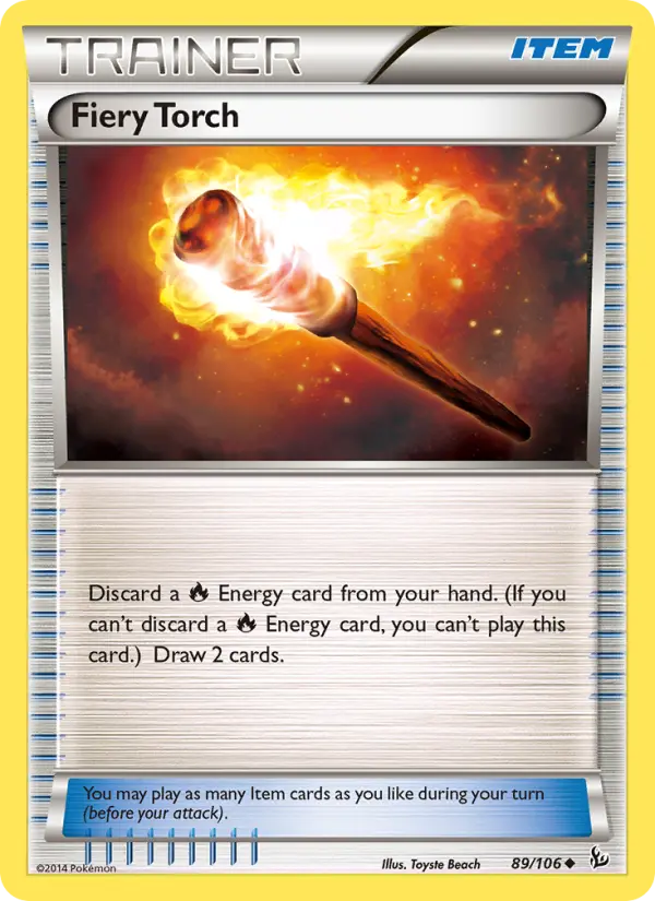 Fiery Torch 89 — Flashfire 89, Normal finish