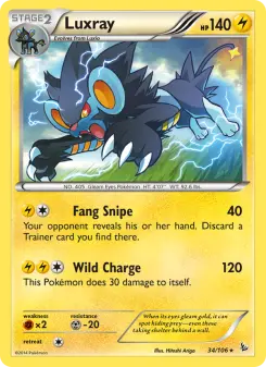 Luxray 34 — Flashfire