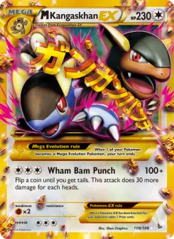M Kangaskhan-EX — Flashfire #109