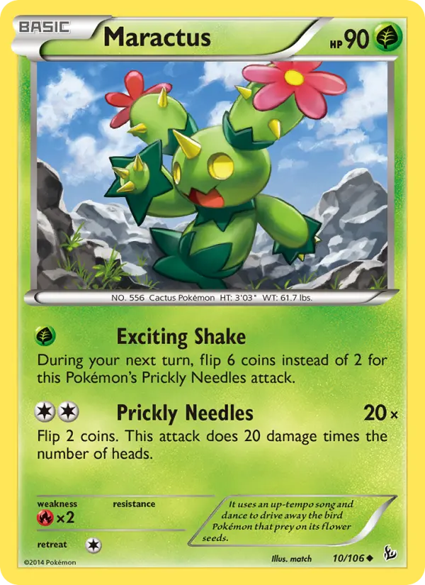 Maractus 10 card from Flashfire