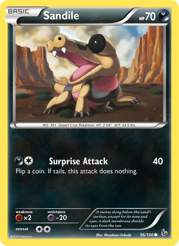 Sandile 56 card from Flashfire