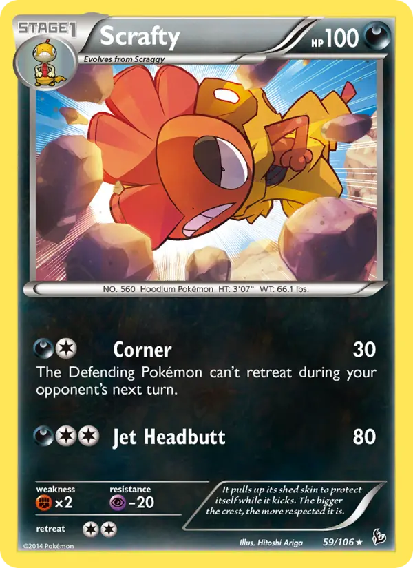 Scrafty 59 — Flashfire 59, Normal finish