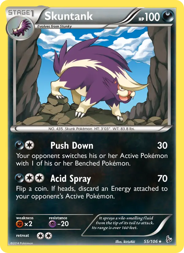 Skuntank 55 — Flashfire 55, Normal finish