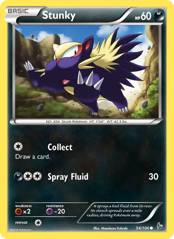 Stunky 54 — Flashfire 54, Normal finish