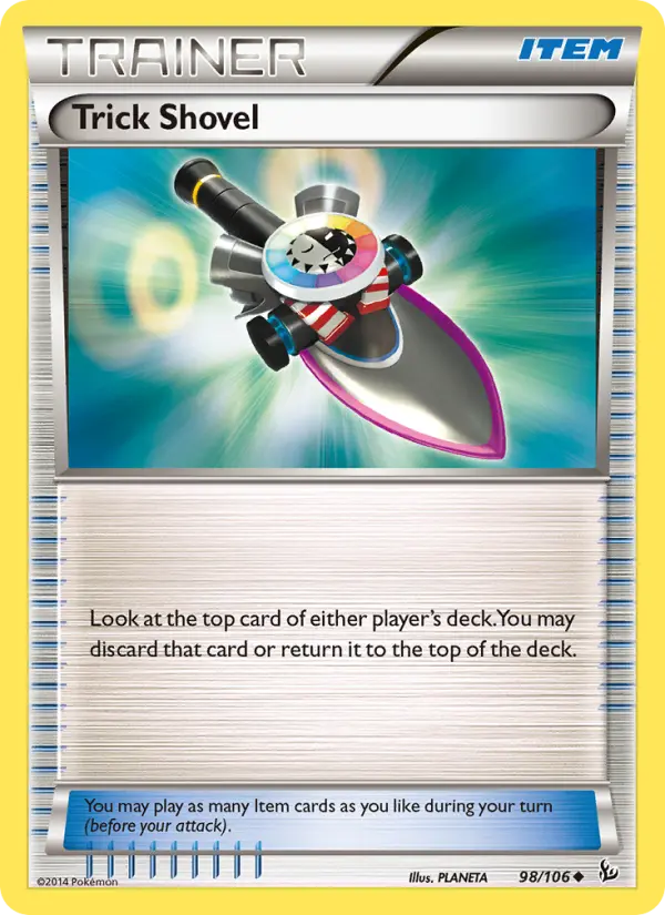 Trick Shovel 98 — Flashfire 98, Normal finish