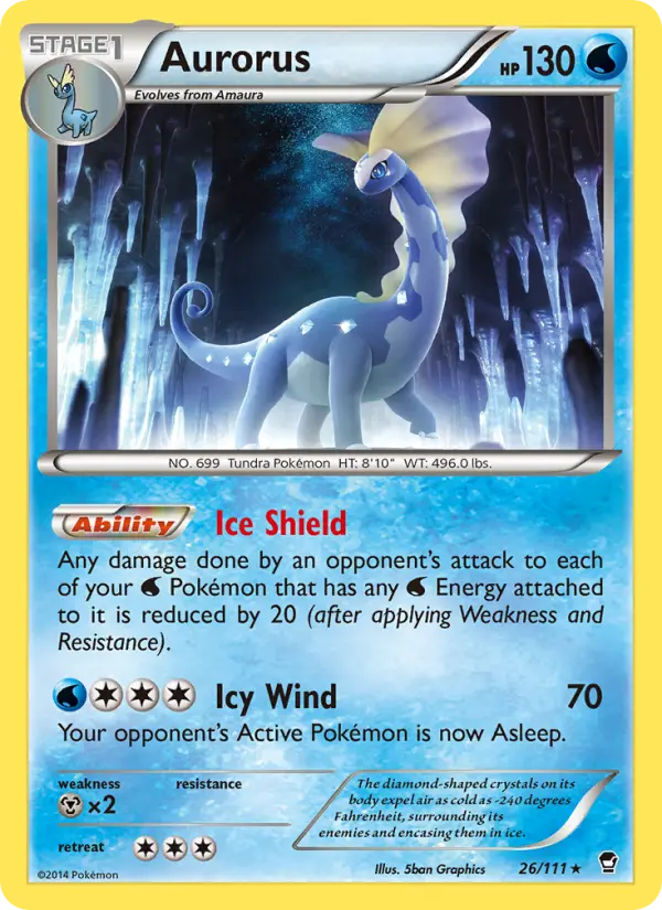 Aurorus 26 — Furious Fists 26, Normal finish