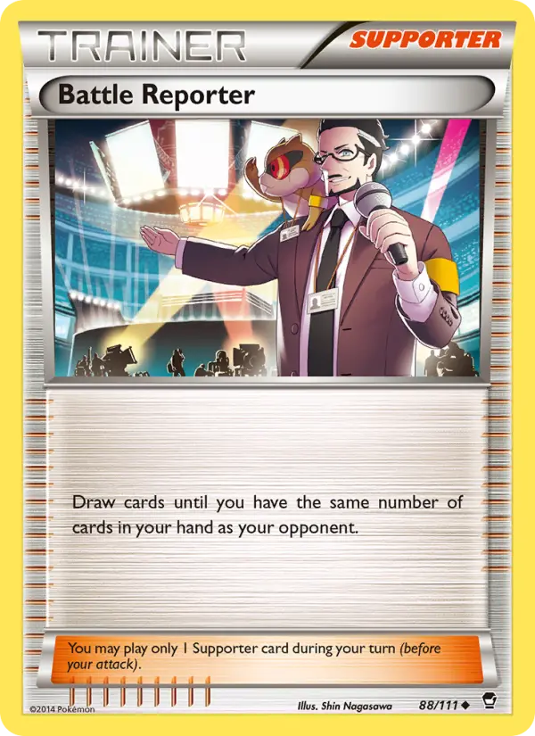 Battle Reporter 88 card from Furious Fists