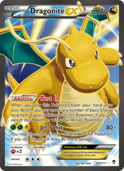 Dragonite-EX — Furious Fists #108