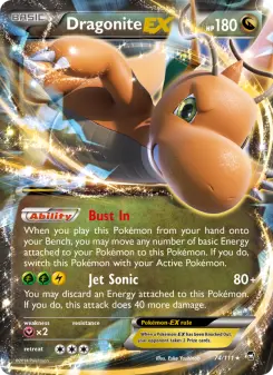 Dragonite-EX 74 — Furious Fists