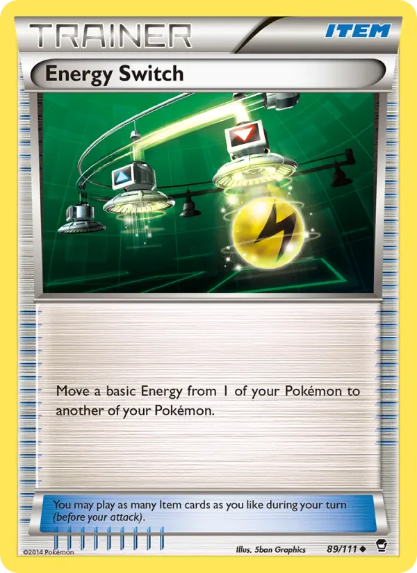 Energy Switch 89 card from Furious Fists