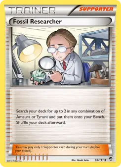Fossil Researcher 92 — Furious Fists