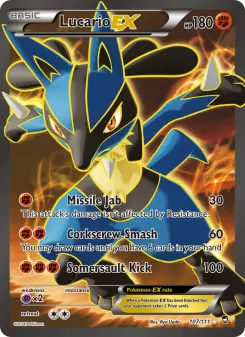 Lucario-EX — Furious Fists #107