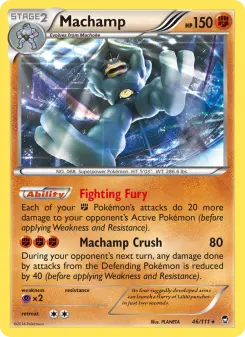 Machamp 46 — Furious Fists