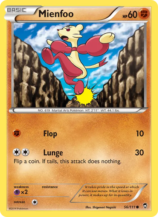 Mienfoo 56 — Furious Fists 56, Normal finish