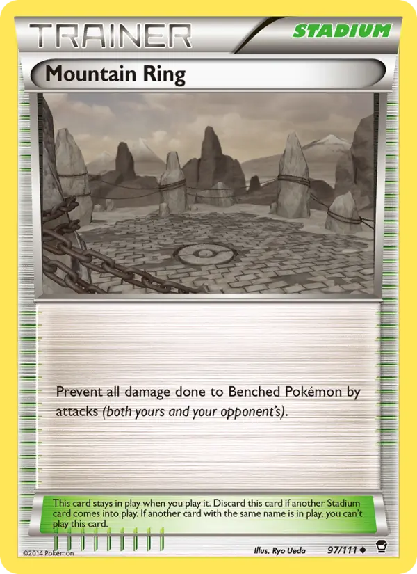 Mountain Ring 97 — Furious Fists 97, Normal finish