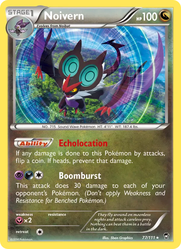 Noivern 77 card from Furious Fists