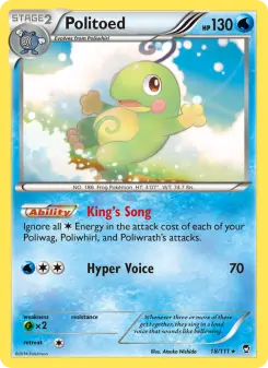 Politoed 18 — Furious Fists