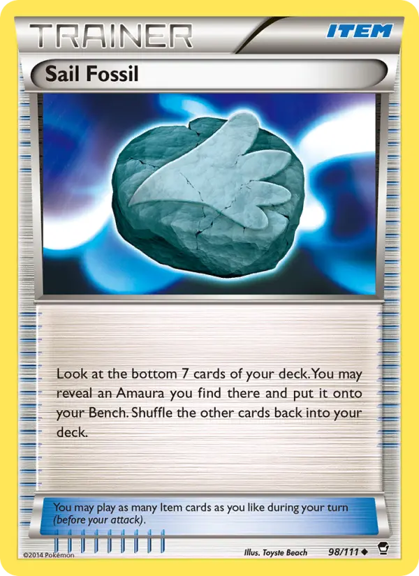 Sail Fossil 98 — Furious Fists 98, Normal finish