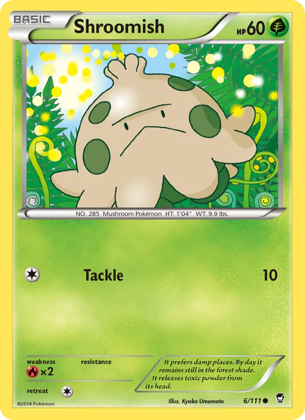 Shroomish 6 — Furious Fists 6, Normal finish