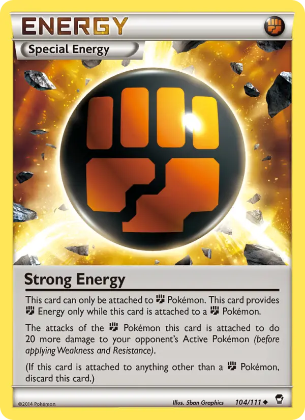 Strong Energy 104 — Furious Fists 104, Normal finish
