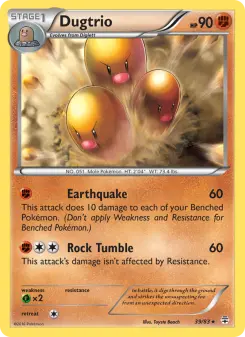 Dugtrio — Generations #39