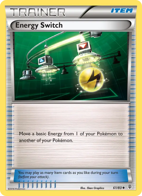 Energy Switch 61 card from Generations
