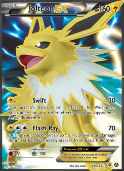 Jolteon-EX — Generations #28a